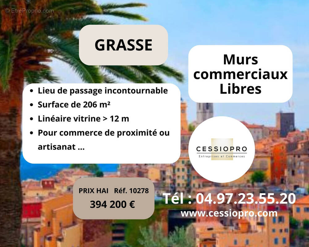 Commerce à GRASSE