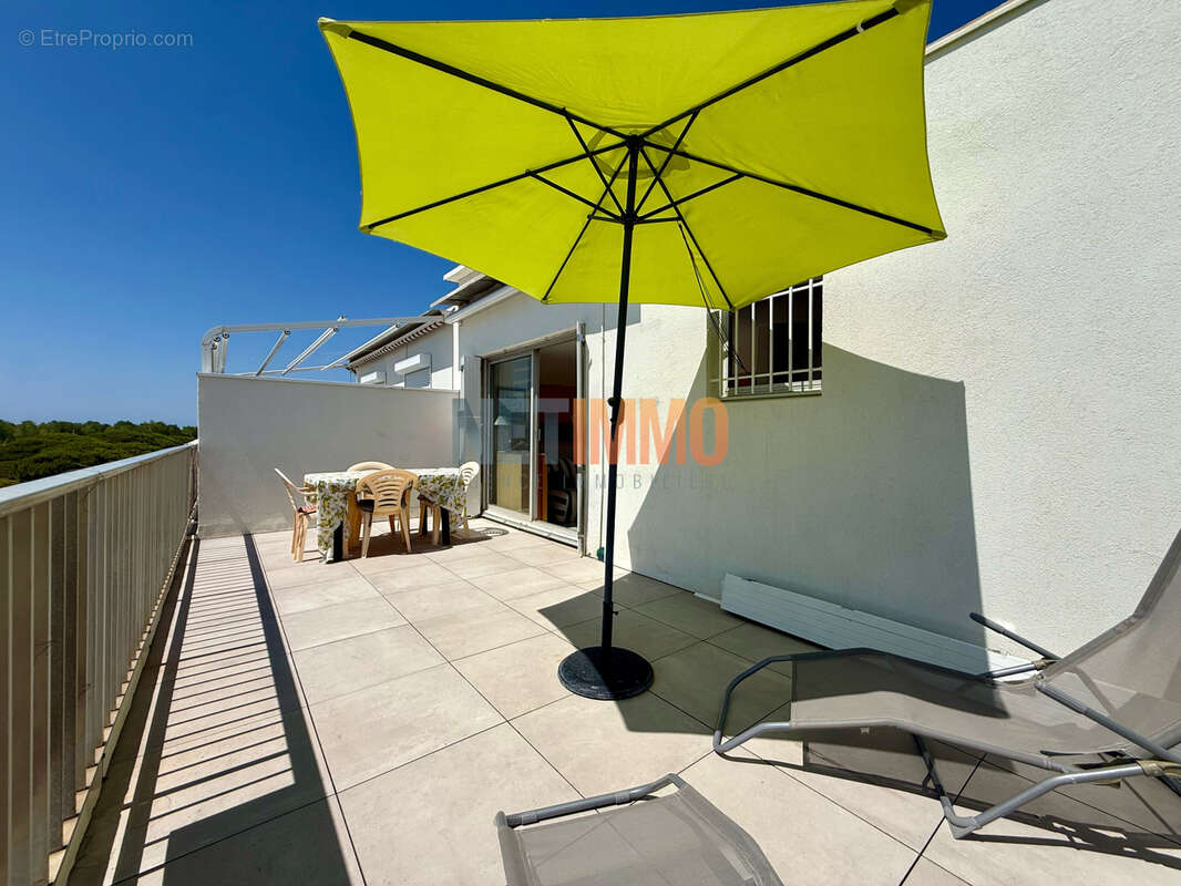 Studio 4 places dernier étage - terrasse 20 m2 + parking - photo 10