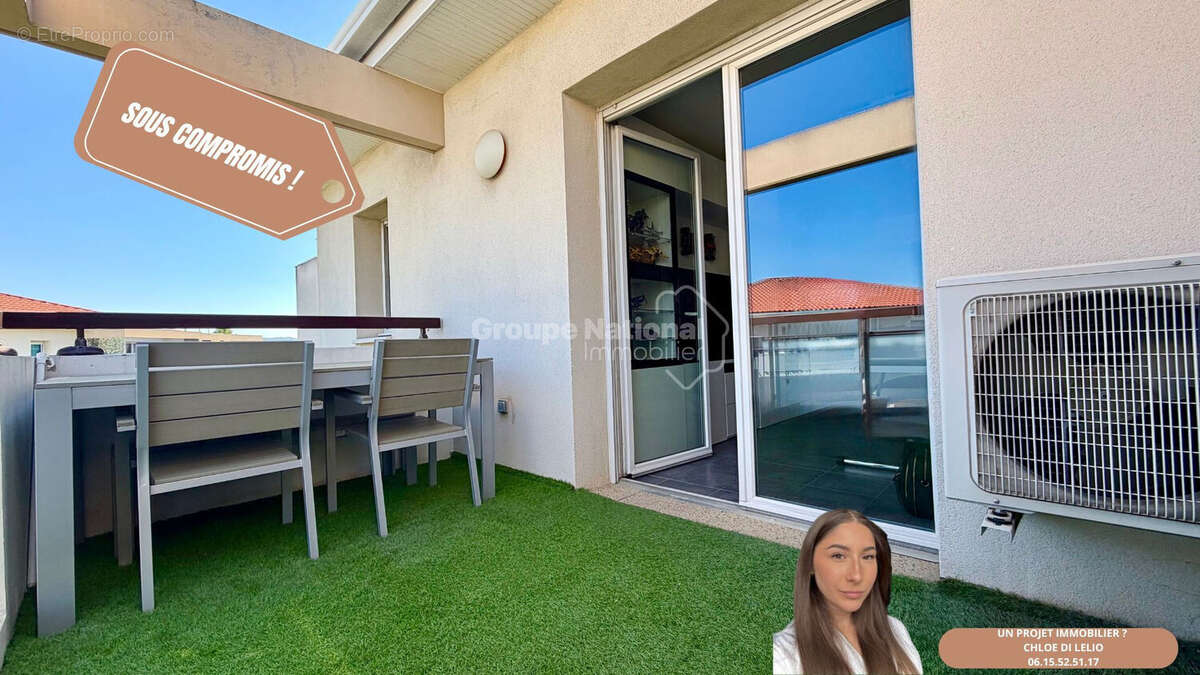 Appartement à CHATEAUNEUF-LES-MARTIGUES