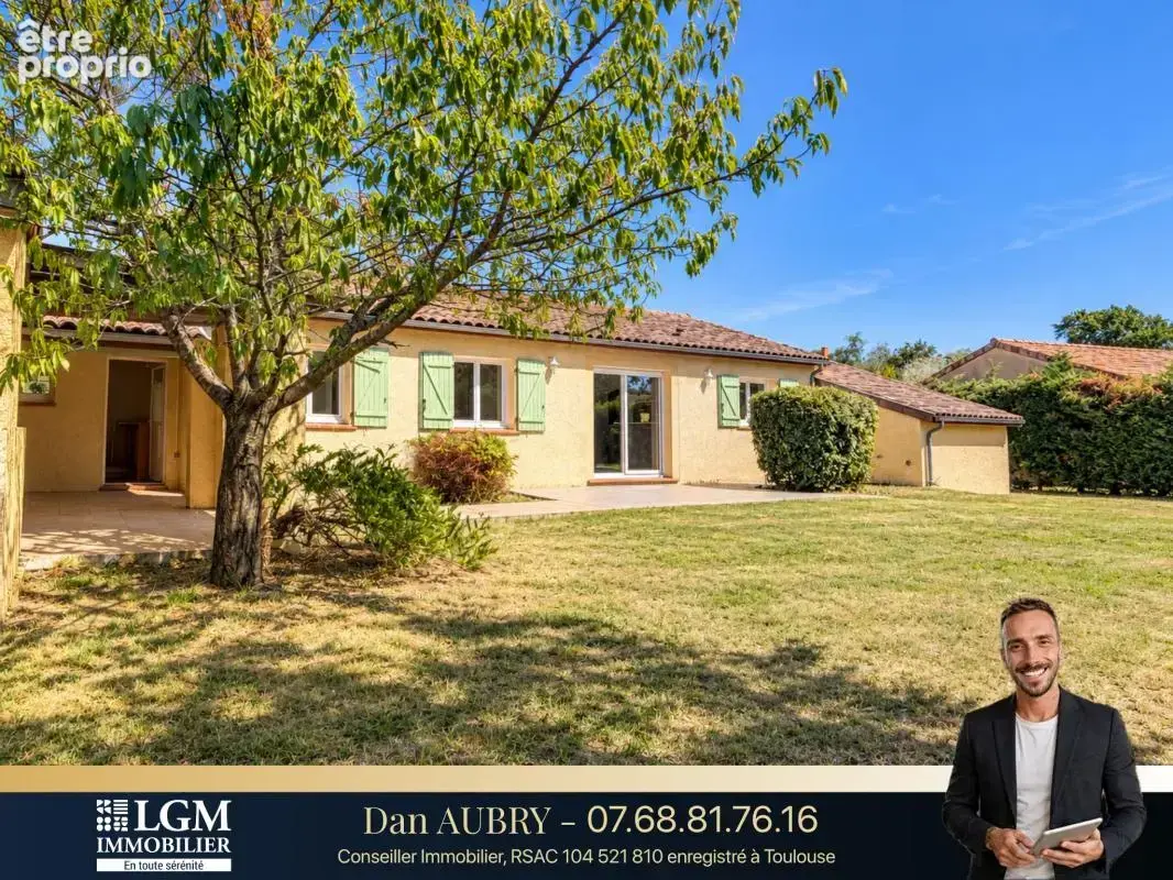 AUTERIVE – Maison familiale de plain-pied de 129 m², jardin sans vis-à-vis de 1 000 m² et garage de 32 m² - photo 13