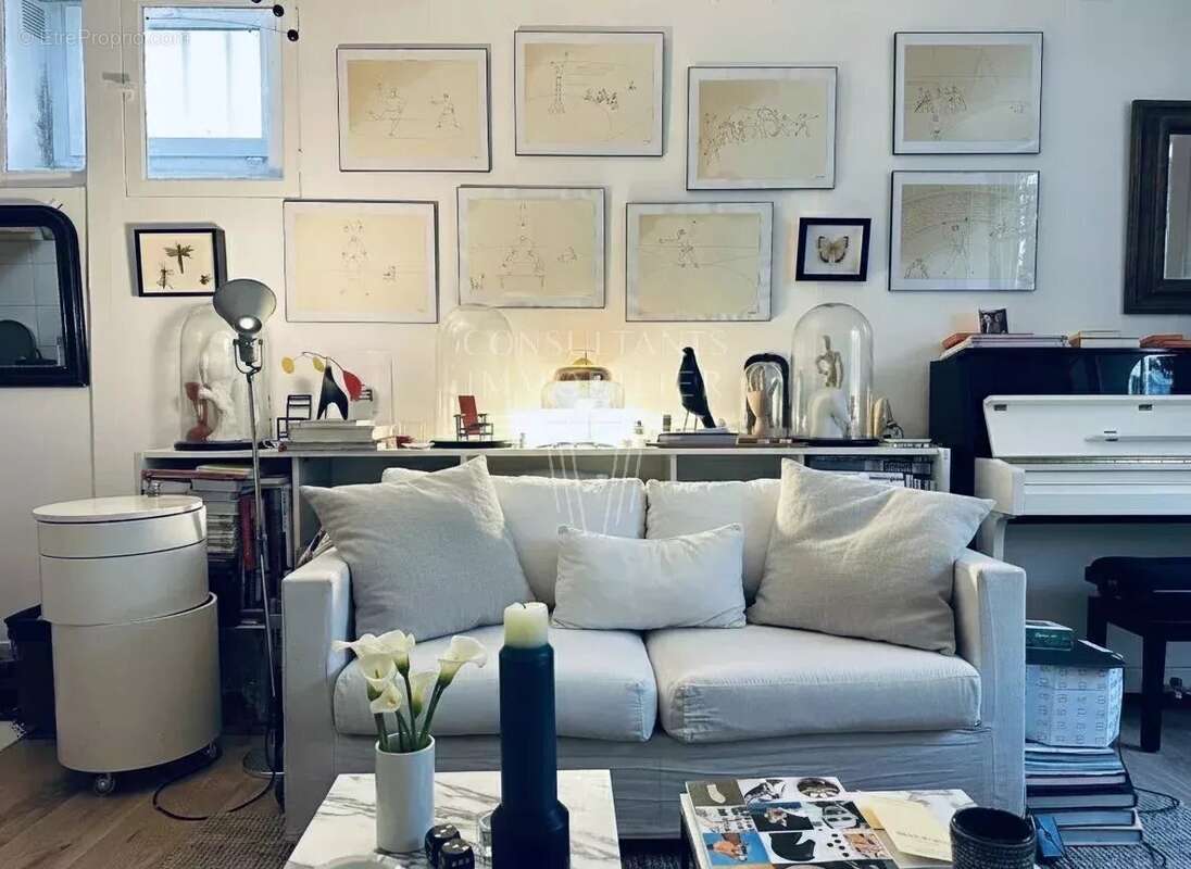 Saint-germain-des-prés : studio 21 m² - photo 3