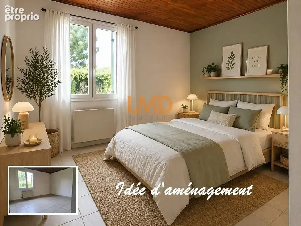 Maison plain-pied, garage, terrain 826 m², au calme avec vue dég - photo 9