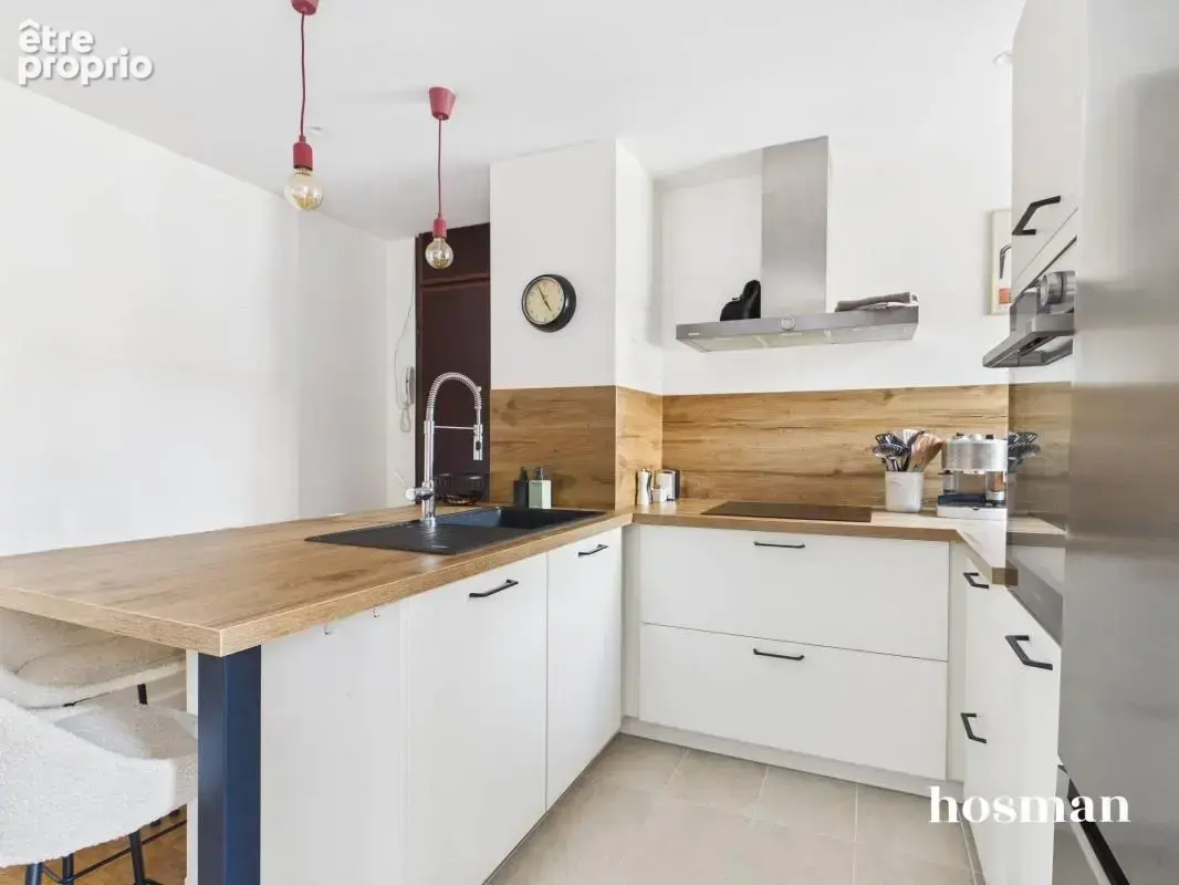 Agréable T3 bis de 70,95m² rue Richelieu à Villeurbanne, entièrement rénové -lumineux-traversant- deux balcons-un garage - photo 7