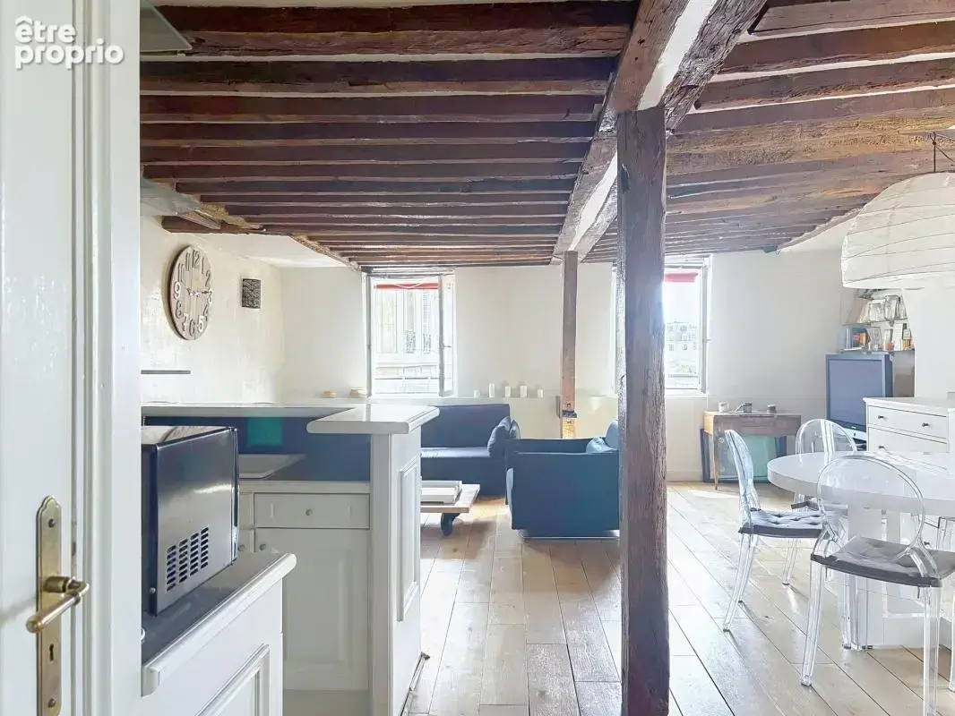 Paris 1 – pierre lescot/montorgueil - 2 pieces vue degagee - photo 2
