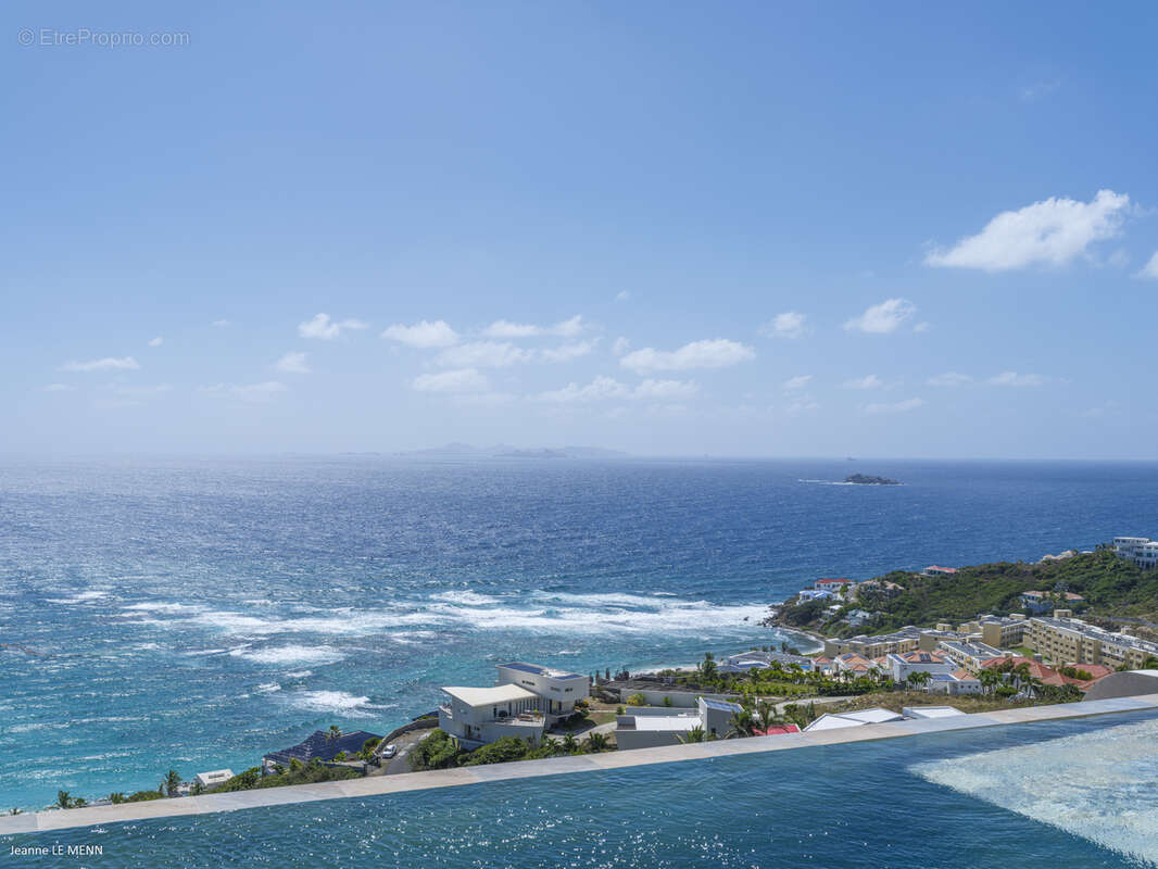villa 3 chambres Oysrer pound superbe vue mer et St Barth - photo 21