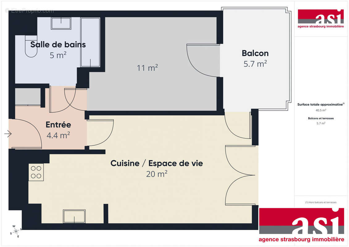 Appartement à STRASBOURG