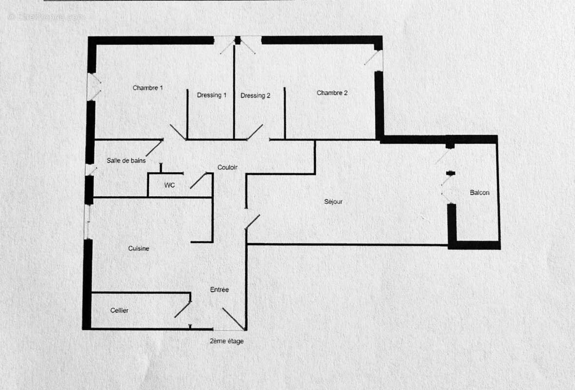 plan appartement - Appartement à AUCH
