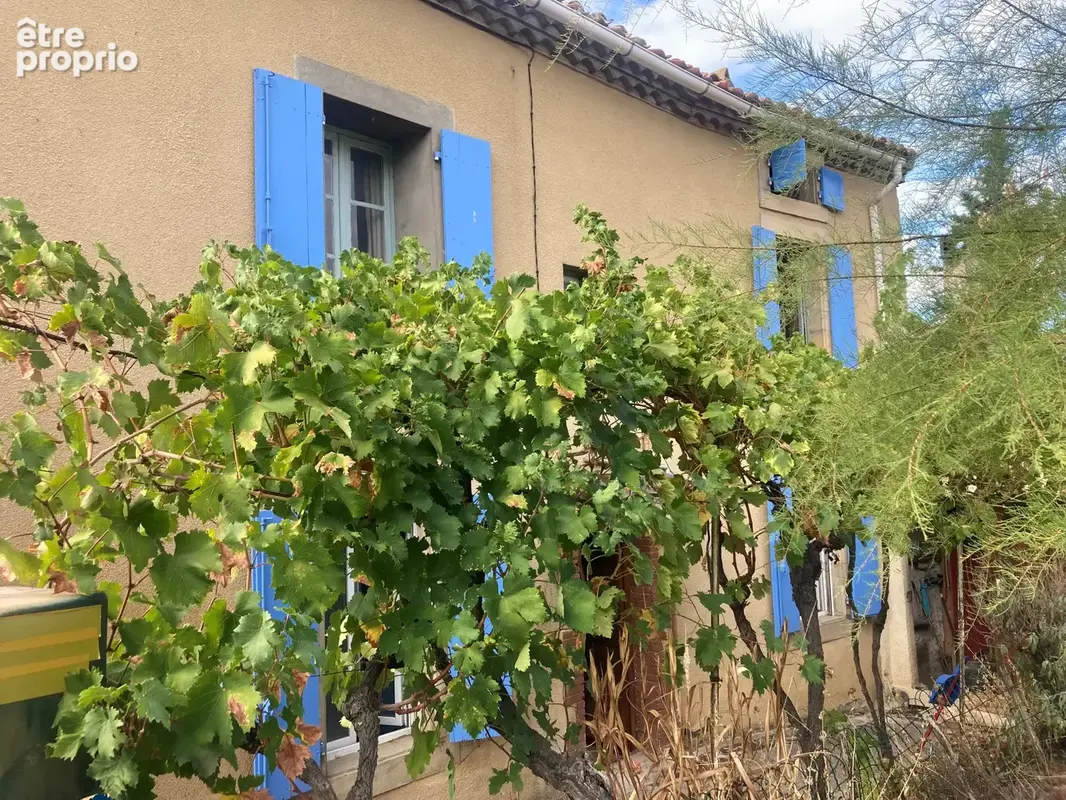 Village typique du Limouxin, maison vigneronne à rénover avec jardin piscinable et dépendance. - photo 2