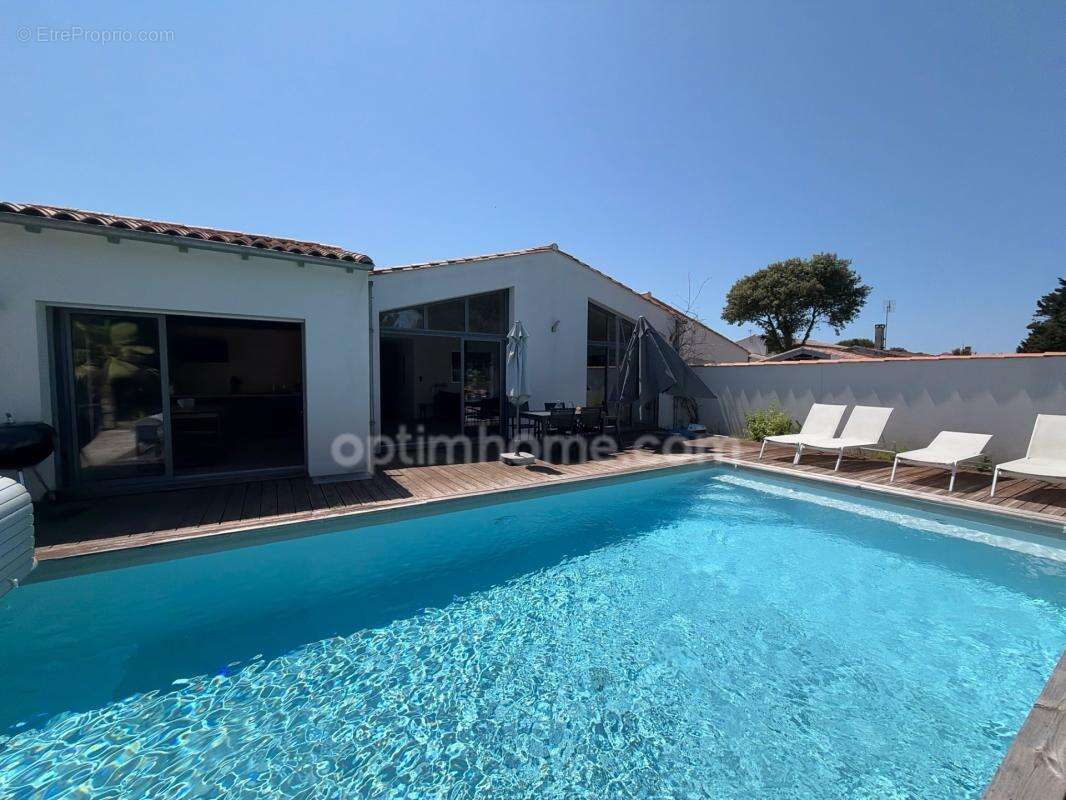 Villa d’architecte de plain-pied – la couarde-sur-mer (plage à pied) - photo 12