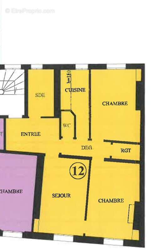 Appartement à PARIS-15E