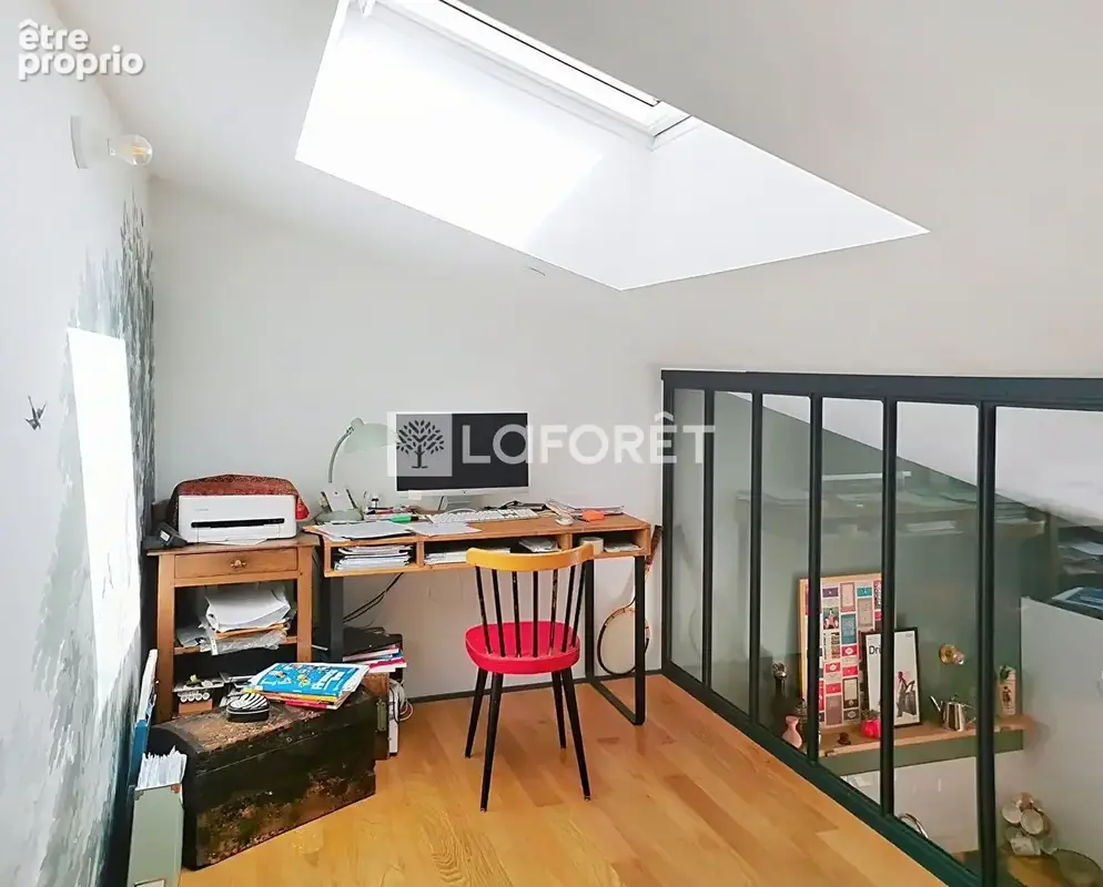 Maison en pisé rénovée avec goût  neuville-sur-saône - photo 15