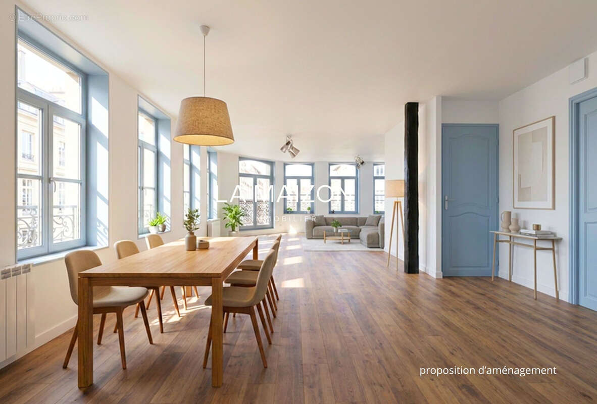 Duplex Lille hyper-centre 117m2 - photo 3