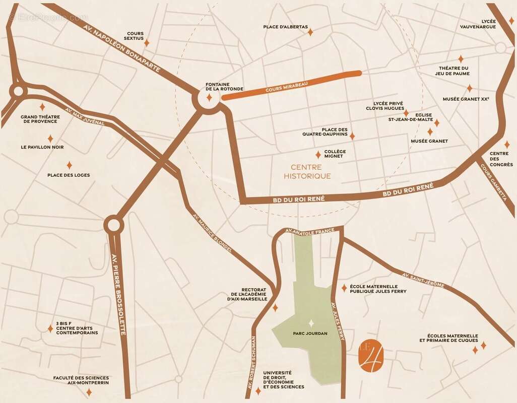 Appartement à AIX-EN-PROVENCE