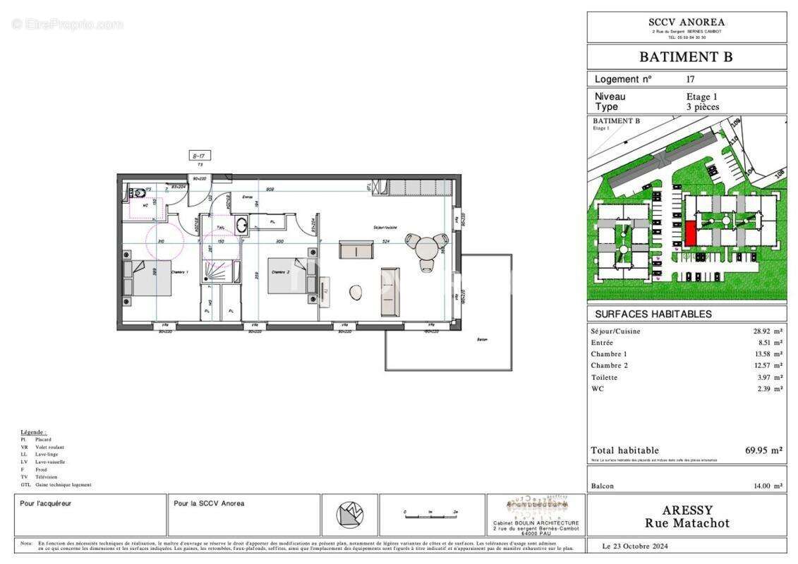 Appartement à ARESSY