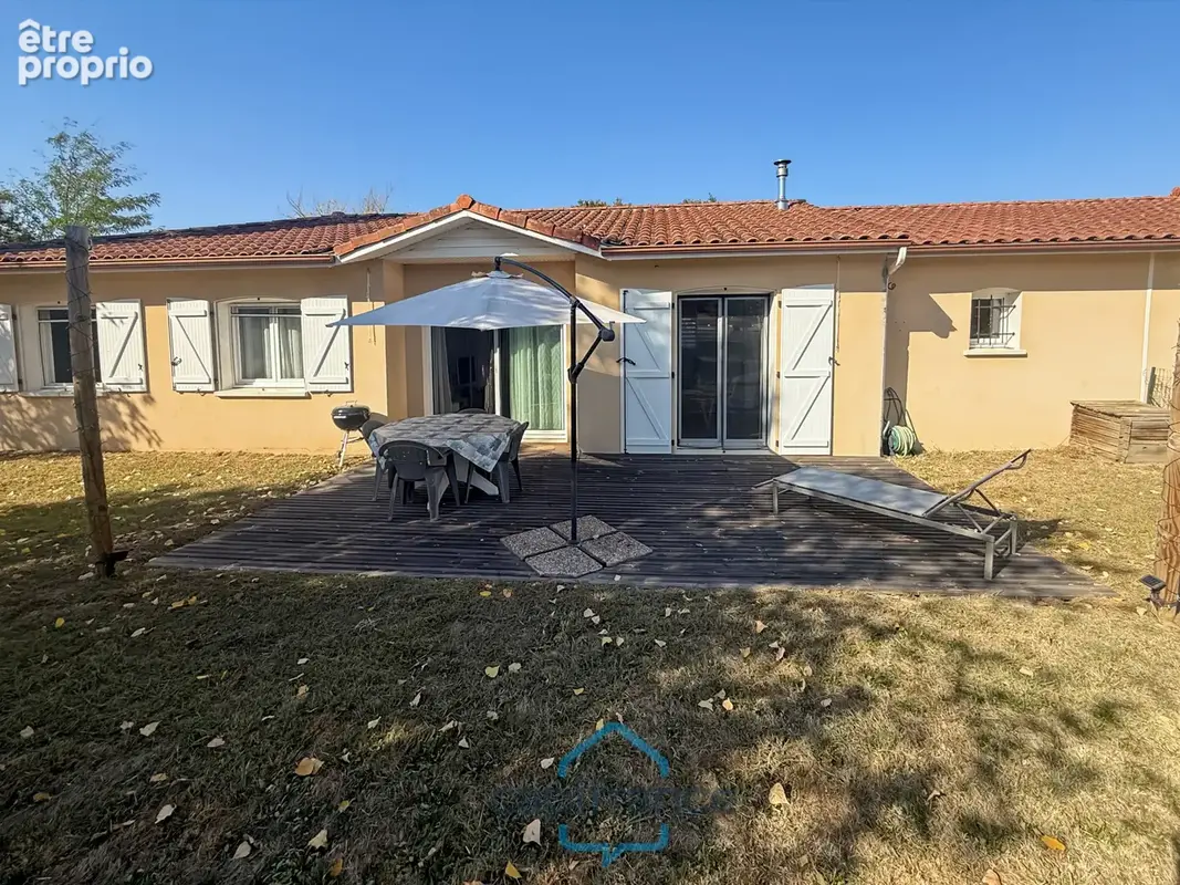 Dpt Landes (40), à vendre CAZERES SUR L'ADOUR Maison contemporaine T4 de 88 m² habitables en plain pied + garage de 20 m² sur 63 - photo 12