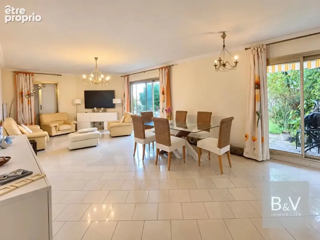 Bel appartement 4 pièces de 92 m² avec vue Mer. terrasse et jardin - photo 5