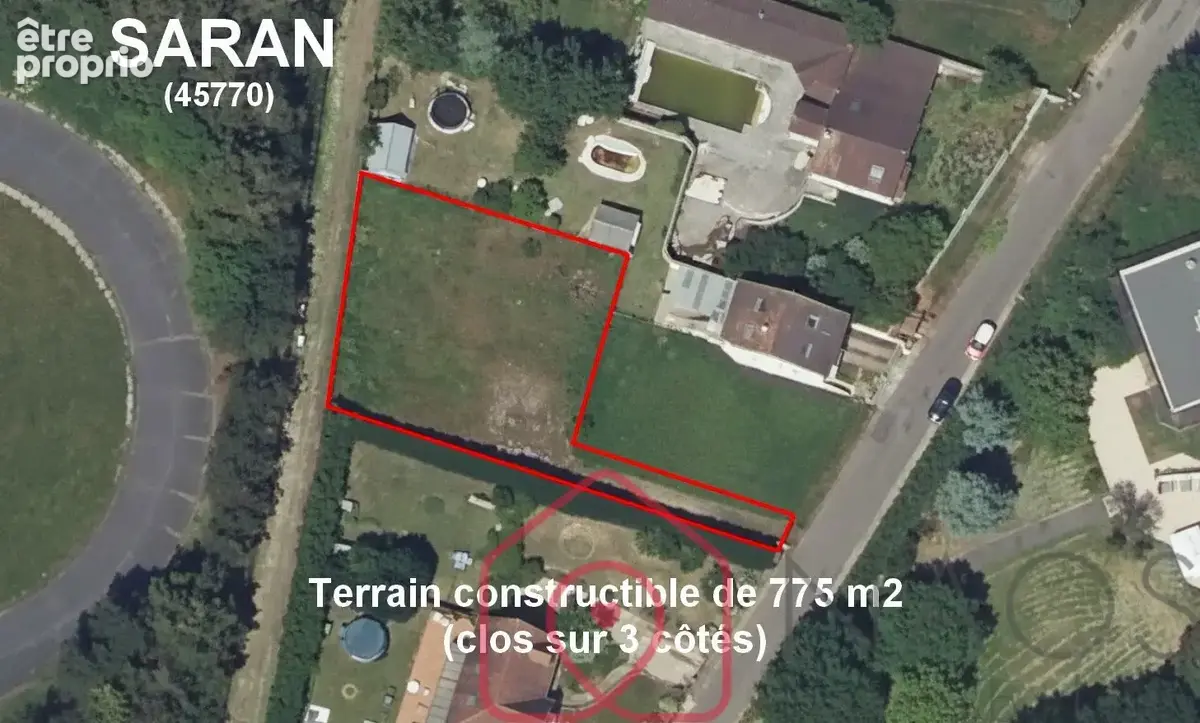 Saran terrain constructible de 775m2 proche des commodités - photo 2