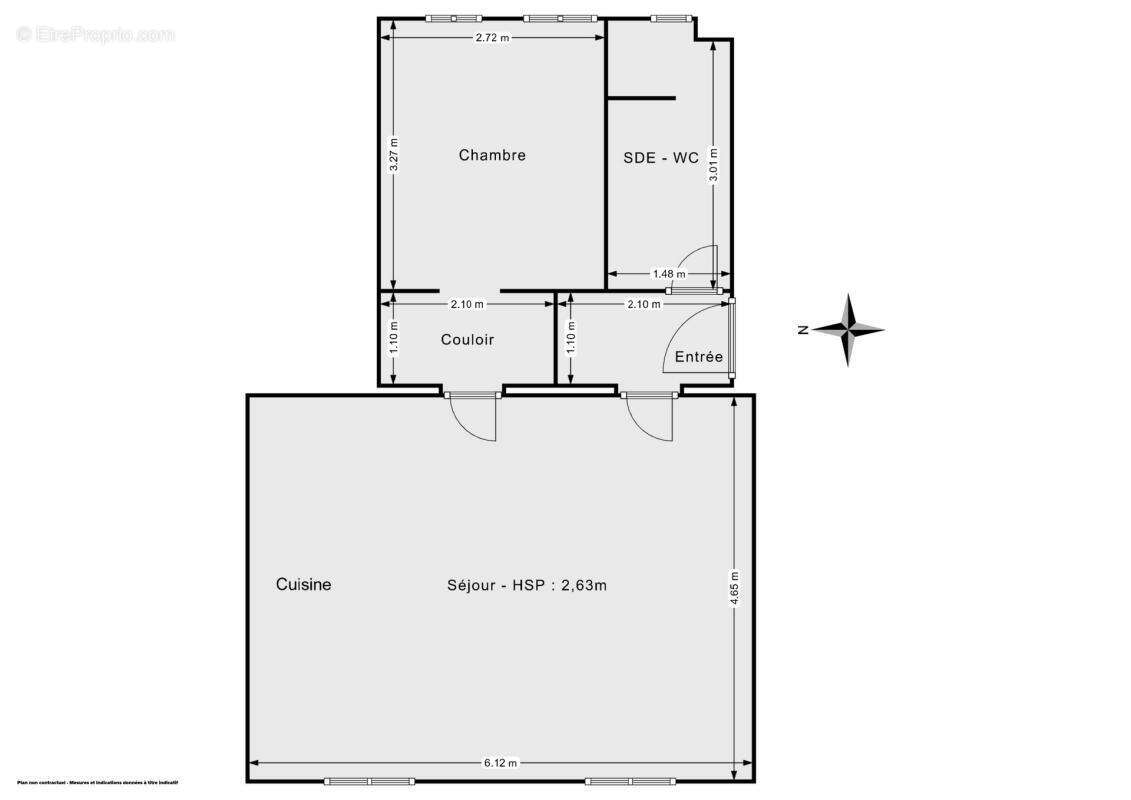 Appartement à PARIS-18E
