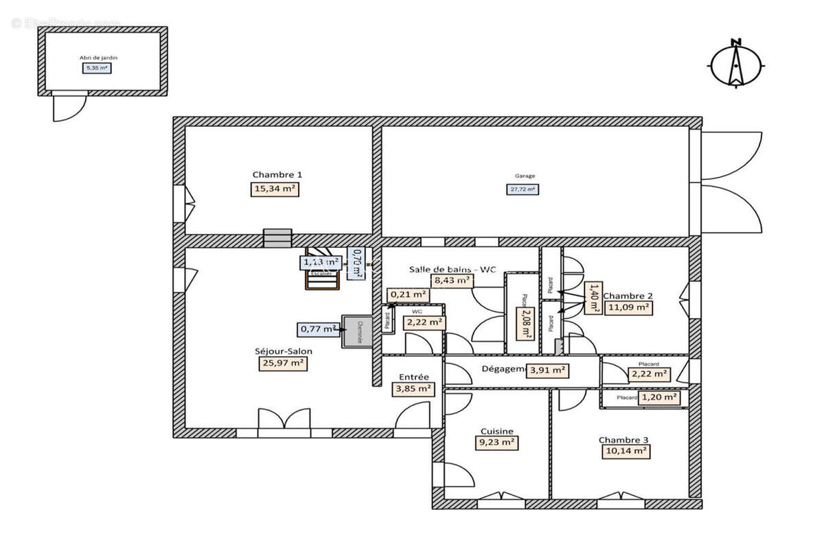 Maison 125 m² à La Cadiere-D'azur  - photo 8