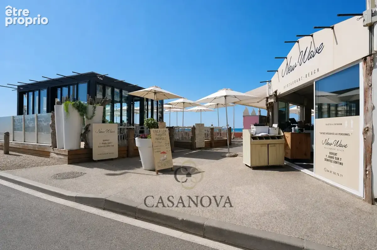 Restaurant front de mer  Emplacement n°1  Palavas-les-Flots  CA 1,39 M  Licence IV  200 places - photo 7