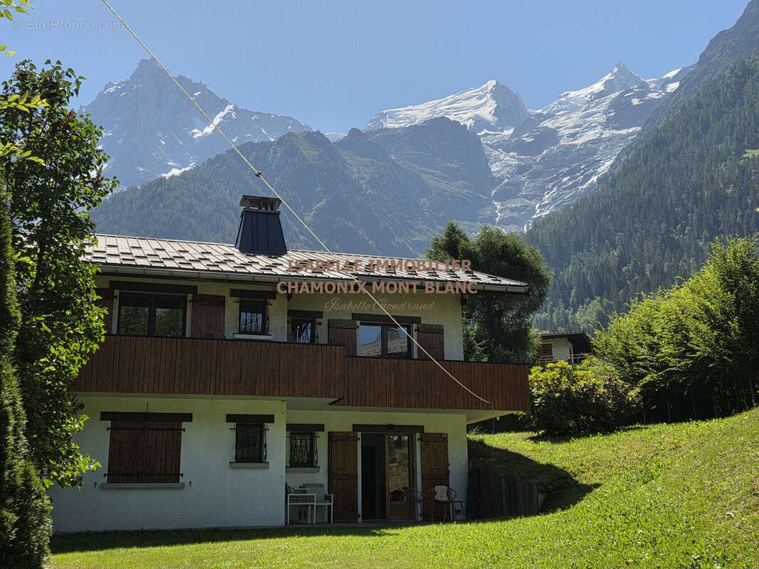 Belle vue / Chalet Les Houches - Maison à CHAMONIX-MONT-BLANC