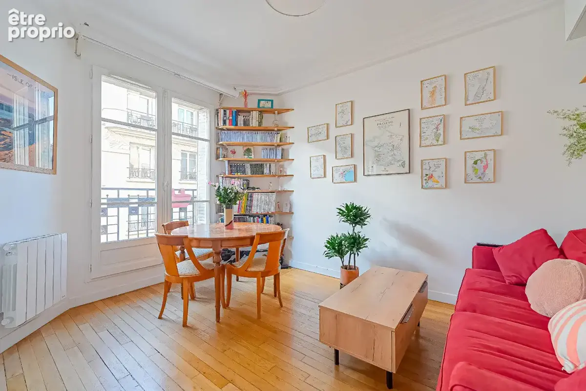 Appartement Paris 2 pièce(s) 31 m2 - photo 2