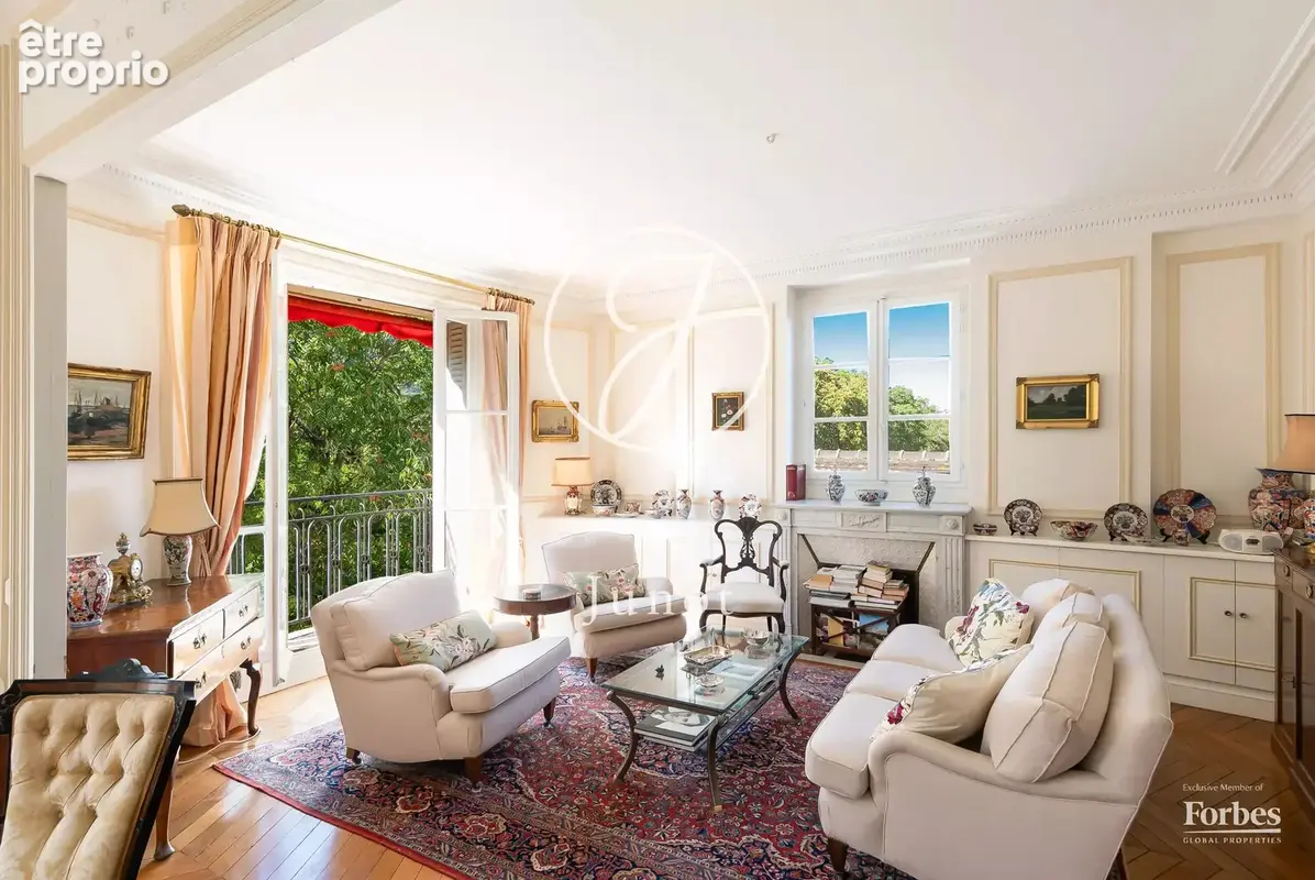 Paris 16e - AUTEUIL / MONTMORENCY - Appartement de réception et familial - 5 pièces - 152,63m² Carrez - 3 chambres - photo 4