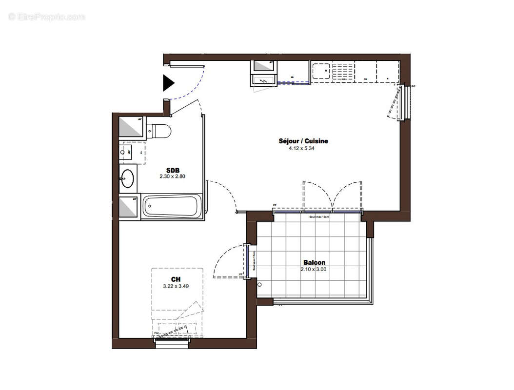 Appartement à DECINES-CHARPIEU