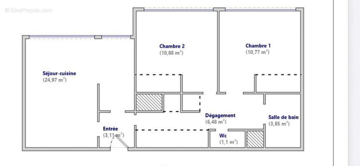 Appartement à CLICHY