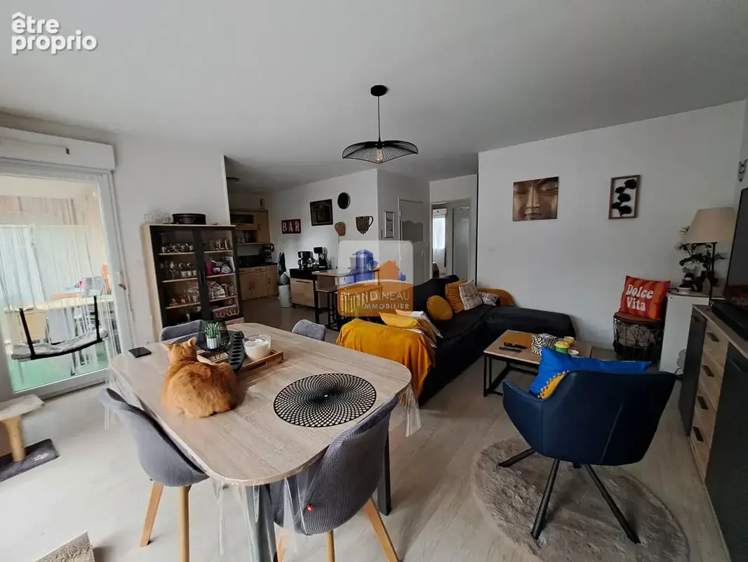 Appartement t3- rez de jardin  - port saint pere - photo 4