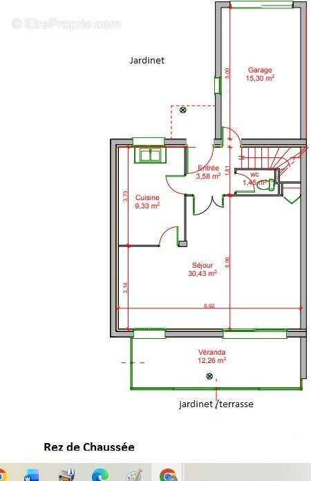 Toulouse Barrière de Paris- Maison T3/T4 avec jardinet, terrasse, garage et stationnement privatif - photo 3