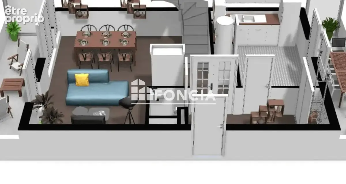 Bel appartement t4 en duplex - photo 3