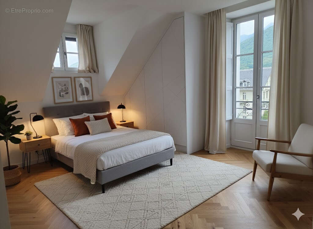 Appartement T3 centre de Bagnères de Luchon 76,24 m2 - photo 4