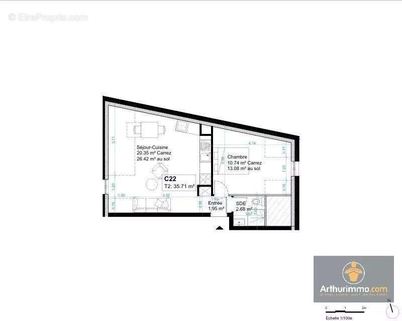 Appartement à COMPIEGNE