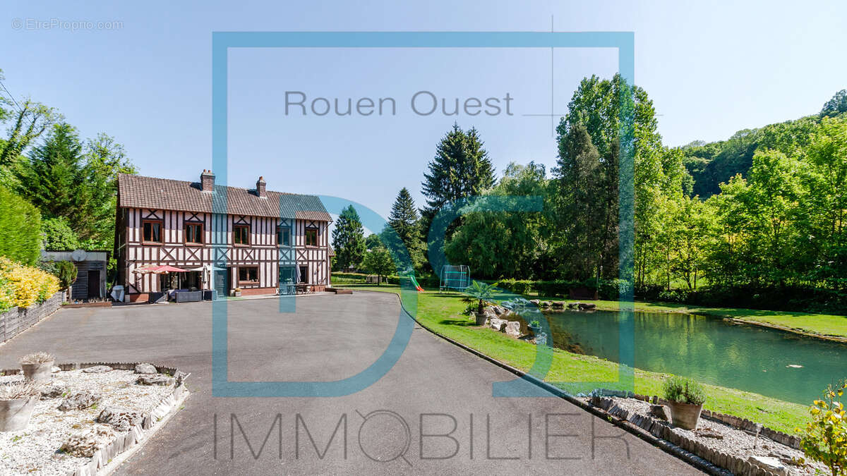 Maison en bord de riviere pavilly 187 m2 - photo 3