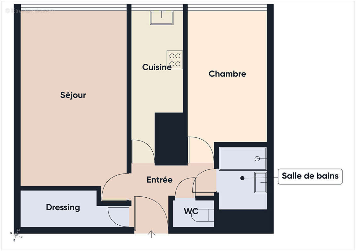 Appartement à PARIS-13E