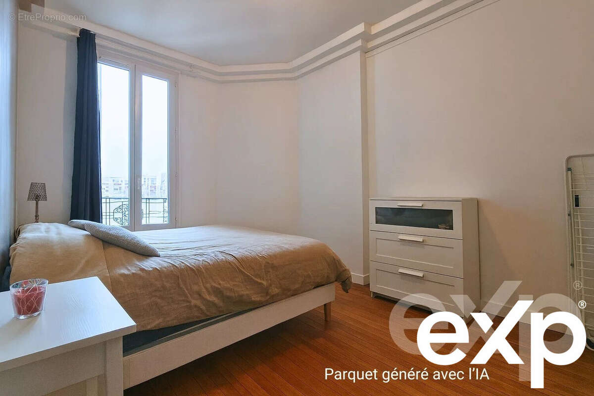 chambre de 12,50m² orienté Est - Appartement à CLICHY