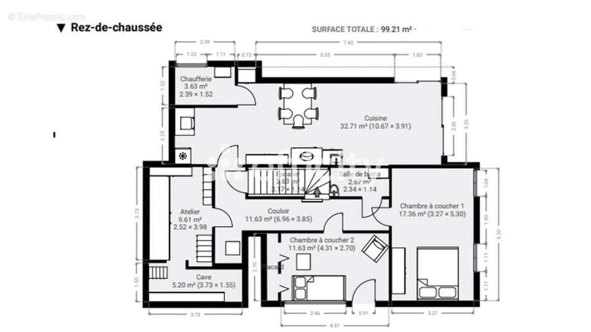 Maison 160 m² à Ternay  - photo 16