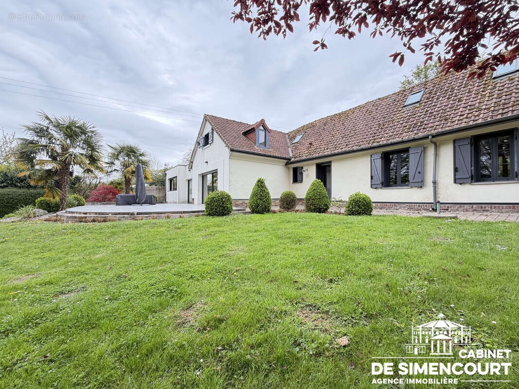 Querrieu - belle longere de 224m2 - jardin - garage et dependances - photo 9
