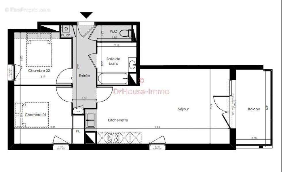 Appartement à LE TAILLAN-MEDOC