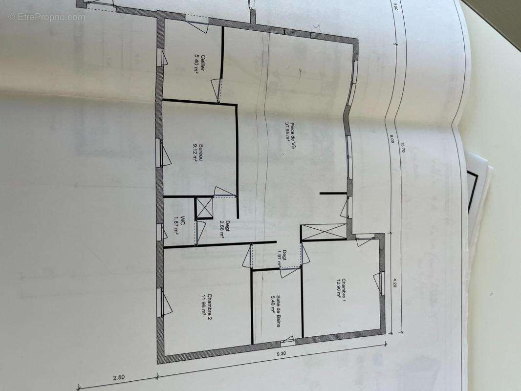 Pavillon 100 M² ossature bois Saint Ouen de Mimbré 72130 - photo 13