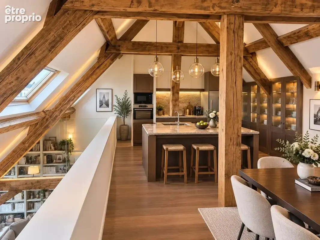 Duplex de caractère – paris 4ᵉ – le marais (francs bourgeois) - photo 2