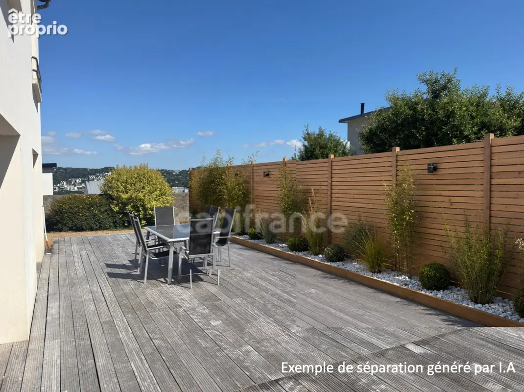 Landerneau, maison familiale hors lotissement, 5 chambres, rez de jardin, géothermie, poele - photo 17