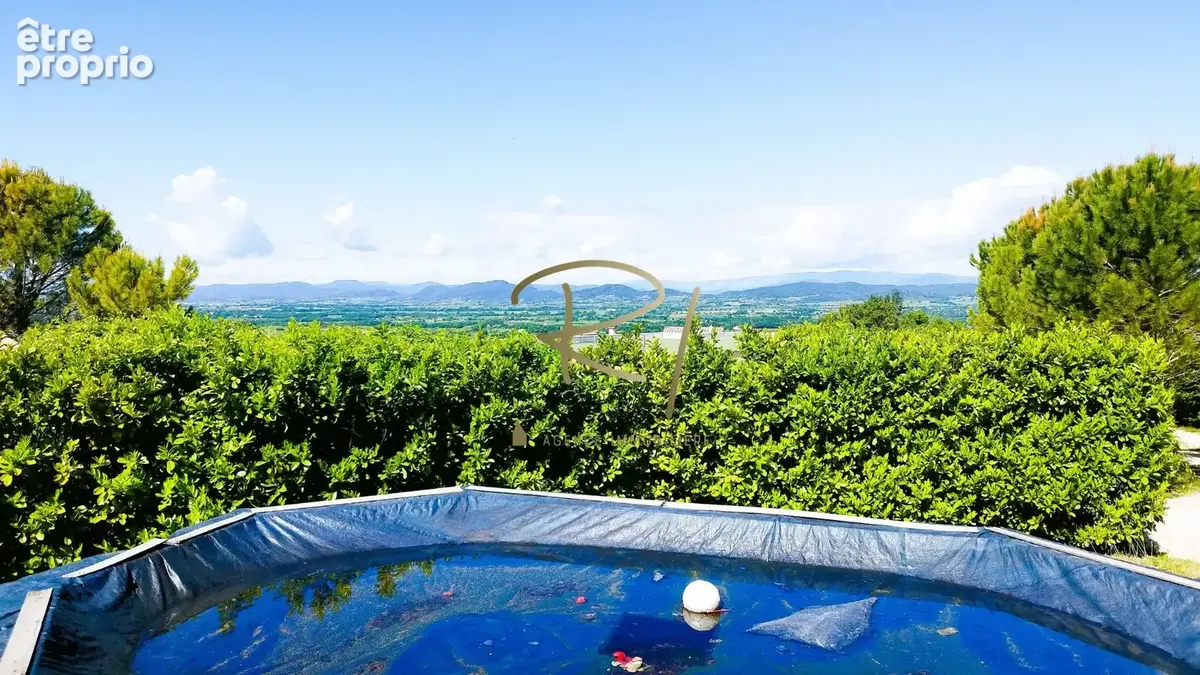 Barjac   villa de plain-pied avec vue sur les cévennes - photo 8