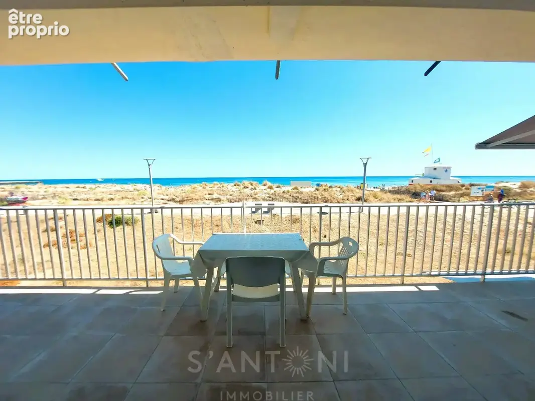 Vieux marseillan plage  front de mer - vue mer, t3, terrasse, parking - photo 20