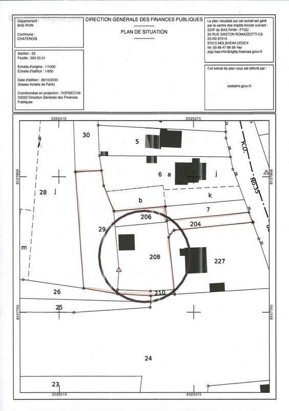 Terrain à CHATENOIS