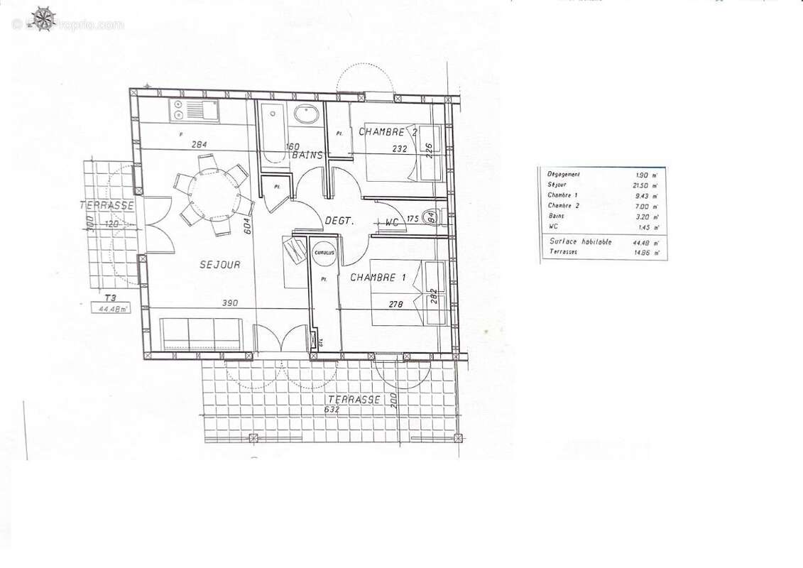 Appartement à LACANAU