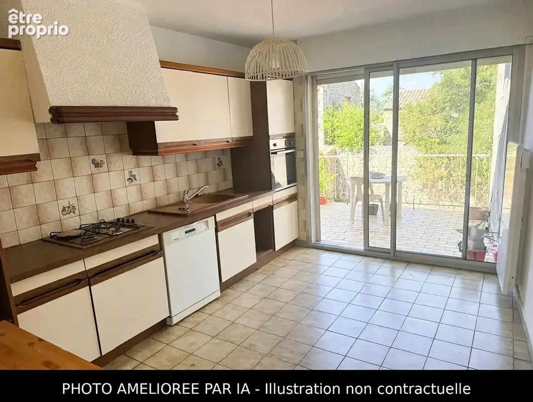 Sommières à 3mn.  MAISON VINGERONNE garage ,remise, et jardin  Pour 3/4 appartements - photo 8