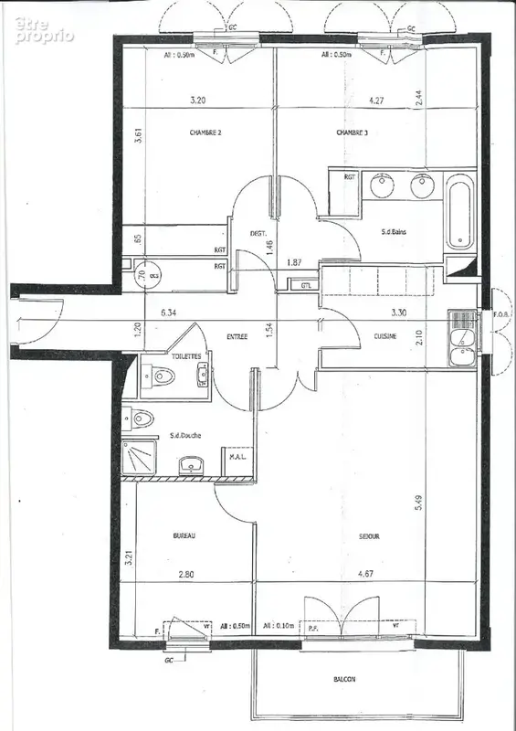 Appartement Rueil Malmaison 4 pièce(s) 88.77 m2 - photo 7