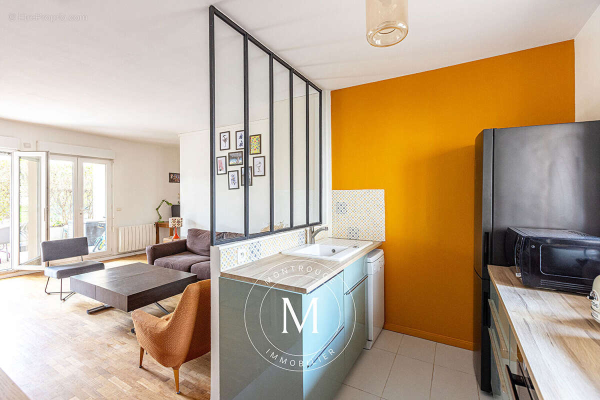 Appartement Montrouge 3 pièces - 72m² , terrasse, jardin, cave - photo 8